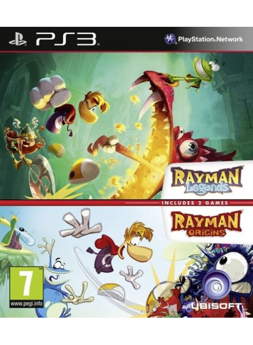 Комплект Rayman Legends + Rayman Origins Английская Версия (PS3)